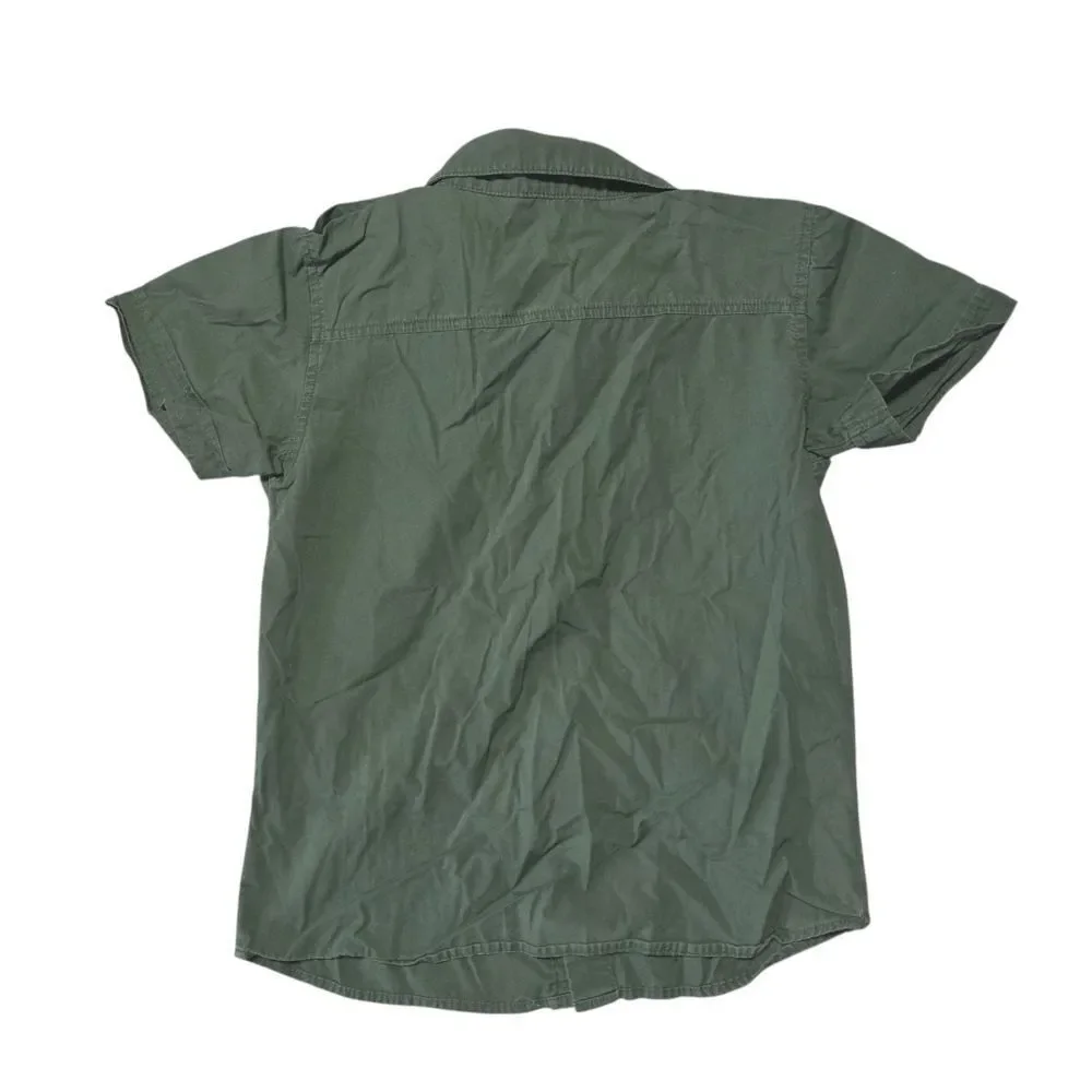 Dusty Green Short Sleeve Pilot Shirt